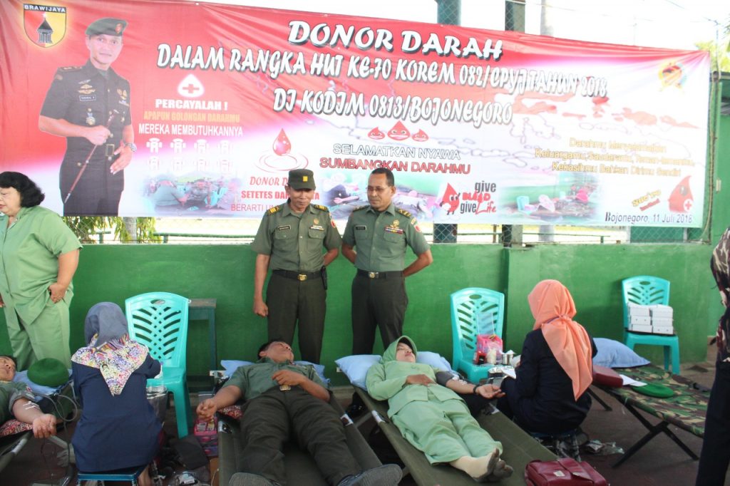 Peringati 70 Tahun Korem 082 CPYJ Kodim 0813 Bojonegoro 